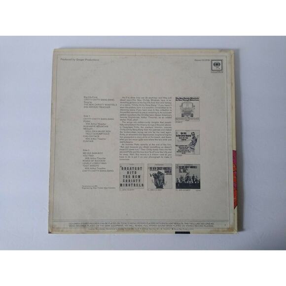 Big Hits From Chitty Chitty Bang Bang Vinyl LP Record 1968 New Christy Minstrels - Picture 3 of 5